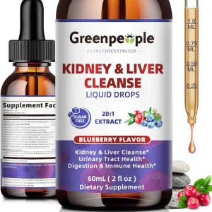 Cranberry Extract Kidney & Liver Cleanse Drops, 60ml