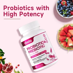 Ahete Women's Metabolic Probiotics, 60 Capsules