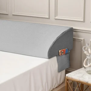 Cooling Memory Foam Headboard Wedge Pillow for Bed