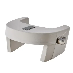 Ergonomic Memory Foam Reading Pillow with Cup Holder